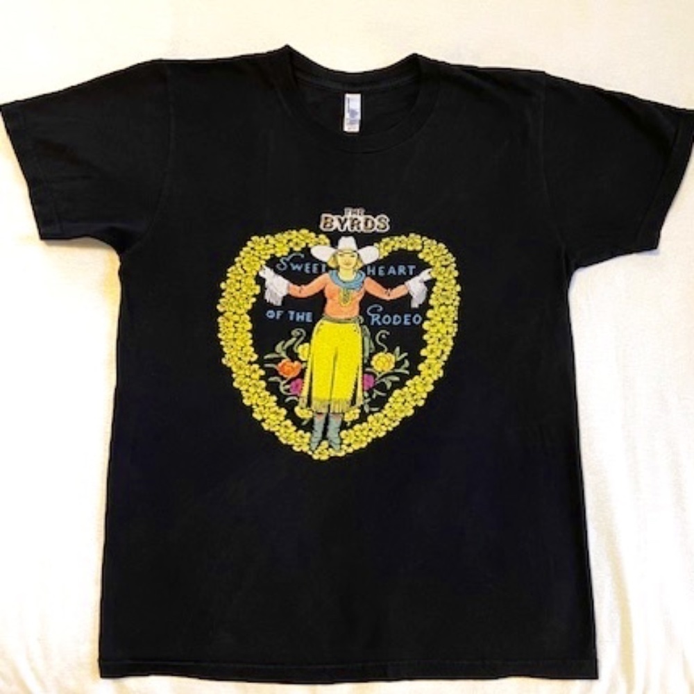 Vintage Medium Byrds/Gram Parsons T-Shirt​​​​​​​​​​​​​